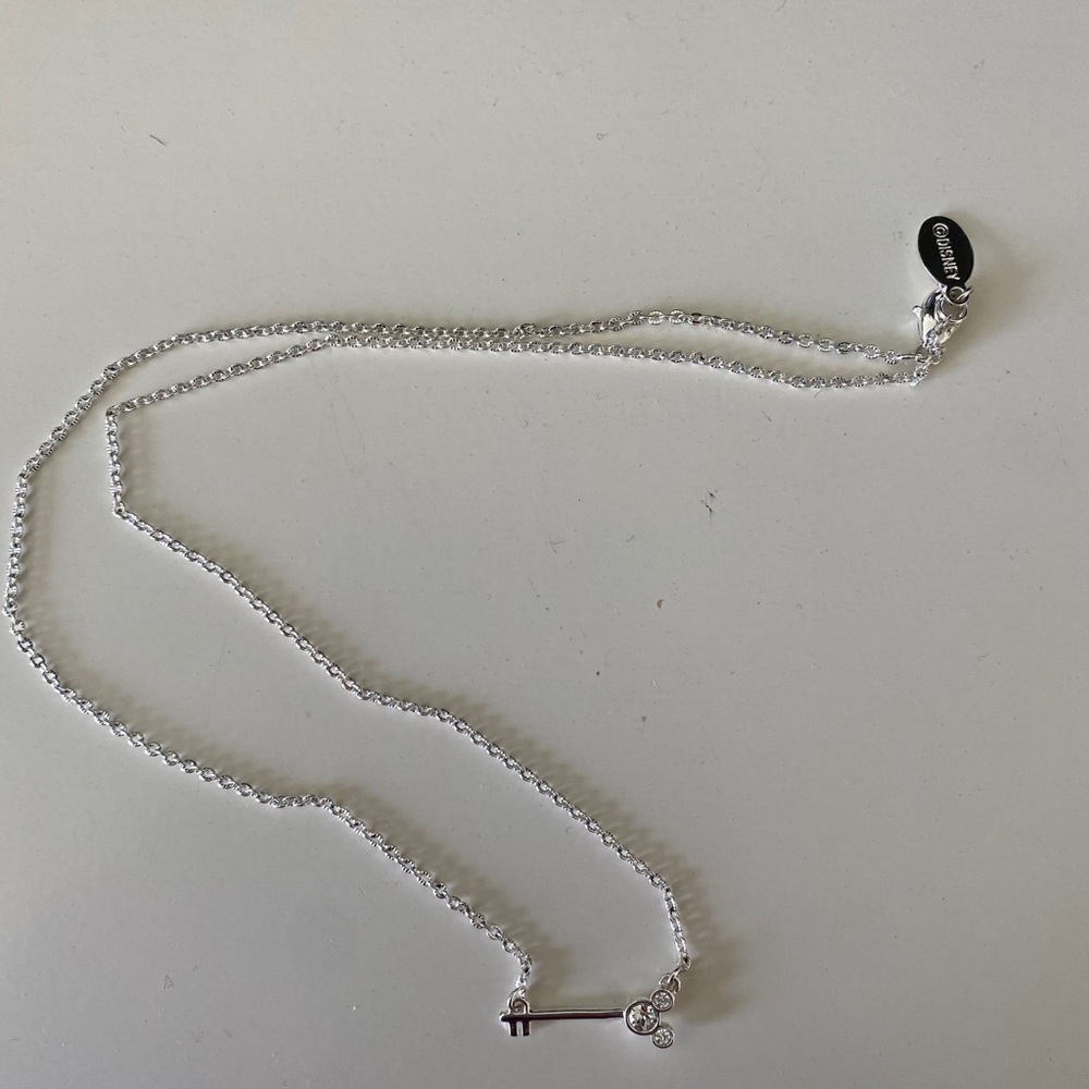 Mickey key necklace